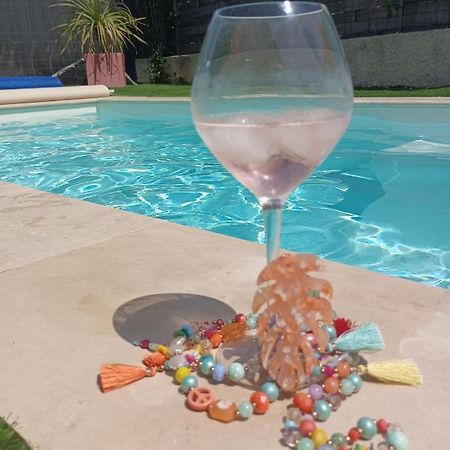 MimiLou rez-de-jardin avec piscine&spa Agde Exterior foto