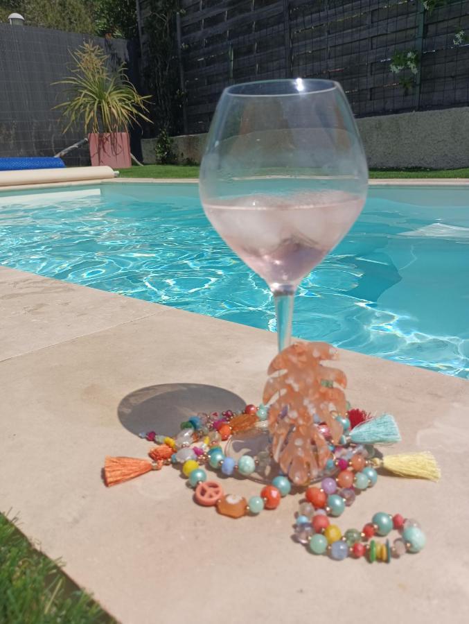 MimiLou rez-de-jardin avec piscine&spa Agde Exterior foto